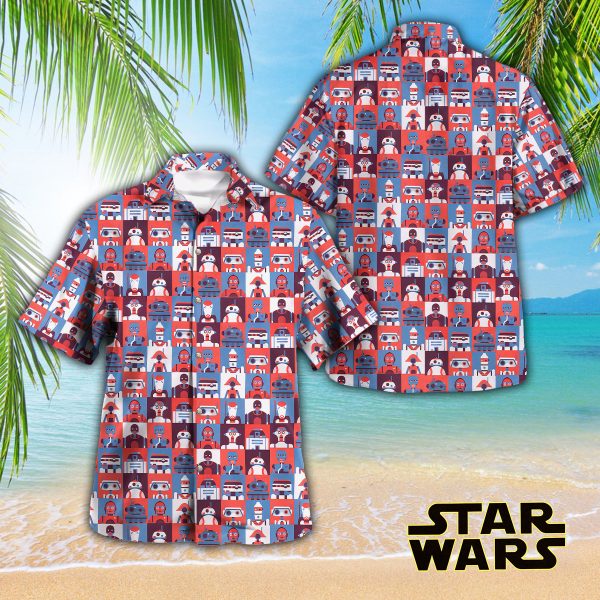 Star Wars 3D Hawaiian Shirt - TANTN 11291