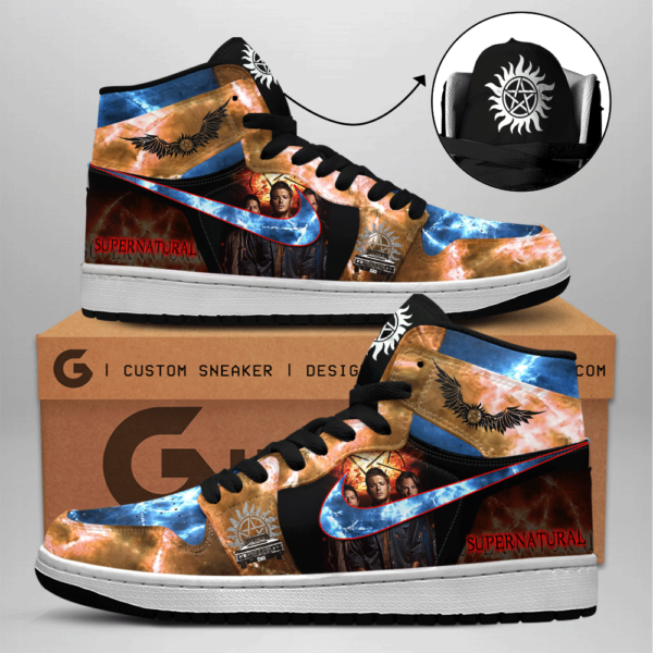 Supernatural AJ 1 Sneaker - ANHNV 9450