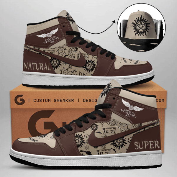 Supernatural AJ 1 Sneaker - ANHNV 9451
