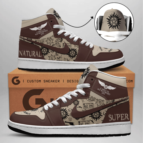 Supernatural AJ 1 Sneaker - ANHNV 9451