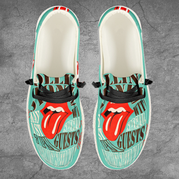 The Rolling Stones Custom Hey Dude Shoes - ANHNV 9449