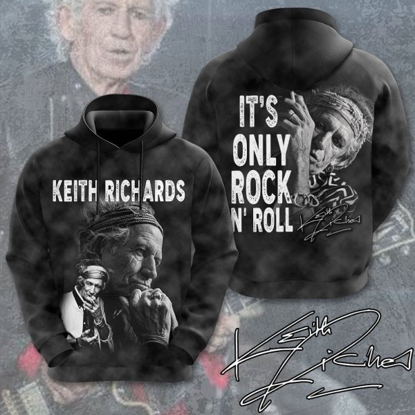 The Rolling Stones x Keith Richards 3D Apparel - MAITM 10317