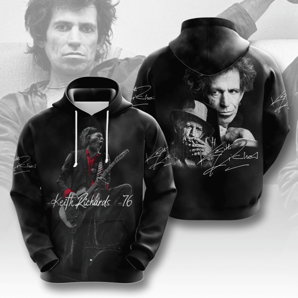 The Rolling Stones x Keith Richards 3D Apparel - ANHNV 9378