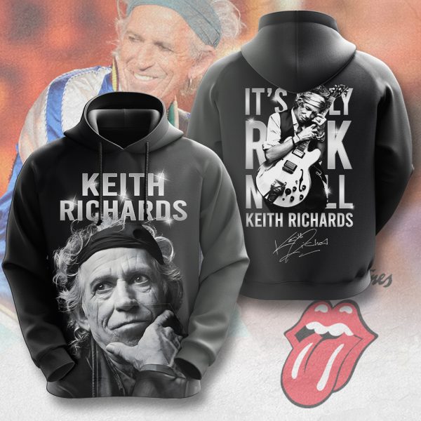The Rolling Stones x Keith Richards 3D Apparel - MAITM 10318