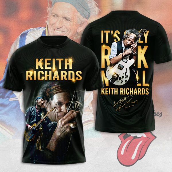 The Rolling Stones x Keith Richards 3D Apparel - MAITM 10188