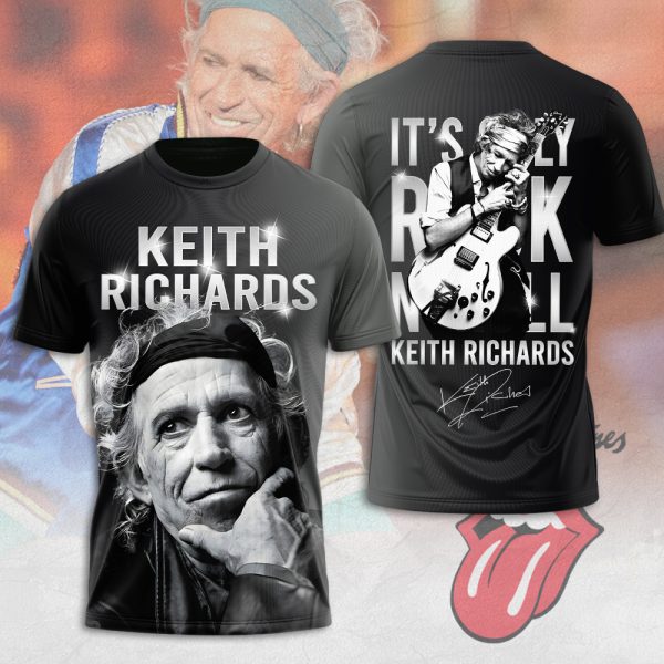 The Rolling Stones x Keith Richards 3D Apparel - MAITM 10318