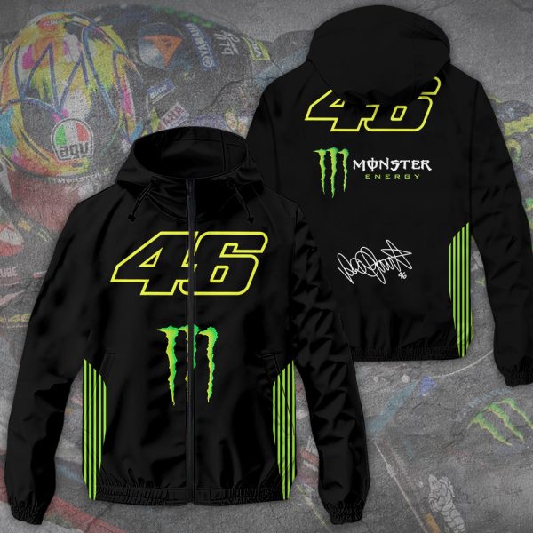 Valentino Rossi 3D Windbreaker Jacket - TANTN 11619