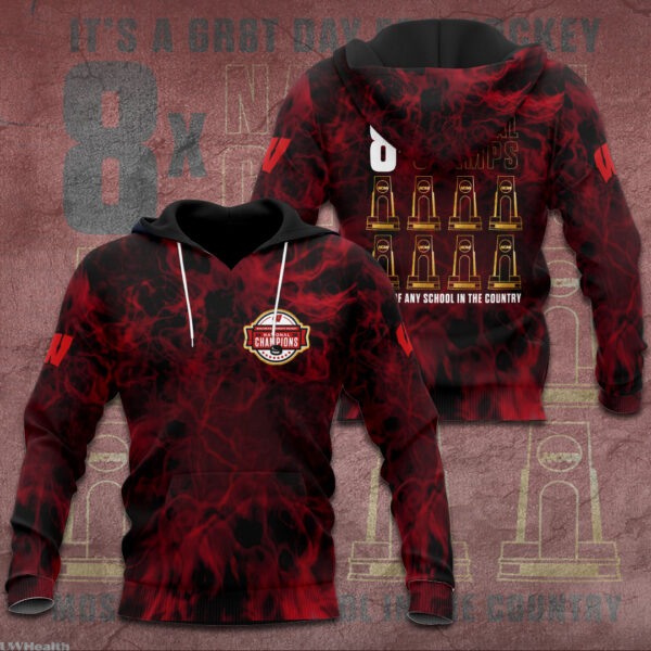 Wisconsin Badgers Women’s Ice Hockey 3D Apparel – TANTN 11710