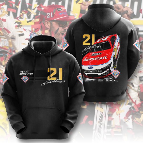 Wood Brothers Racing x Josh Berry 3D Apparel - HOATT 9346