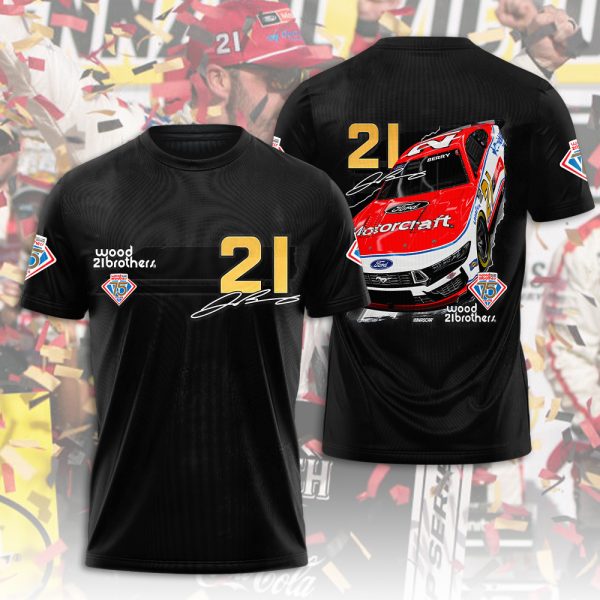 Wood Brothers Racing x Josh Berry 3D Apparel - HOATT 9346
