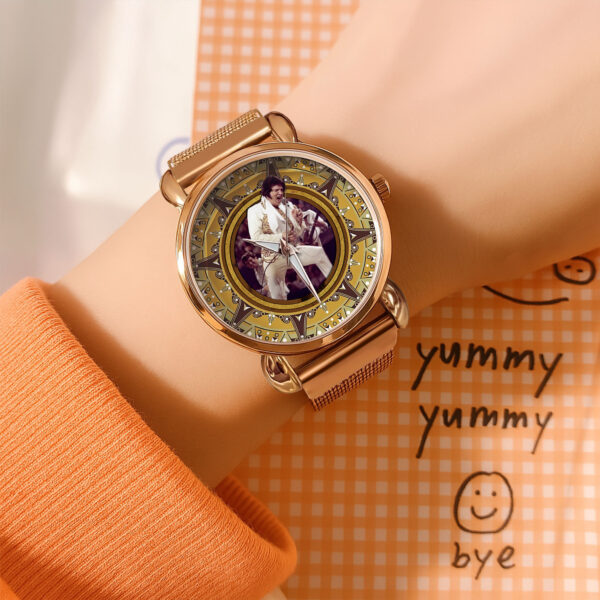 Elvis Presley Mesh Strap Quartz Watch - MAITM 10623