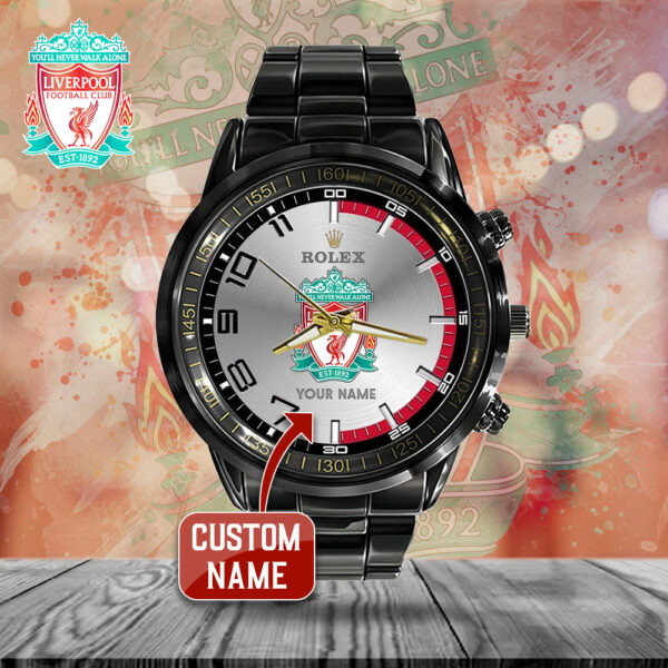 Personalized Liverpool FC x Rolex Black Stainless Steel Watch - MAITM 10612