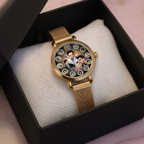 Elvis Presley Mesh Strap Quartz Watch - MAITM 10598
