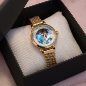 Elvis Presley Mesh Strap Quartz Watch - MAITM 10624