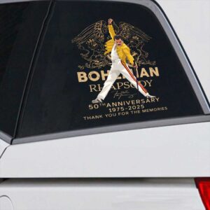Freddie Mercury 3D Decal – MAITM 10887