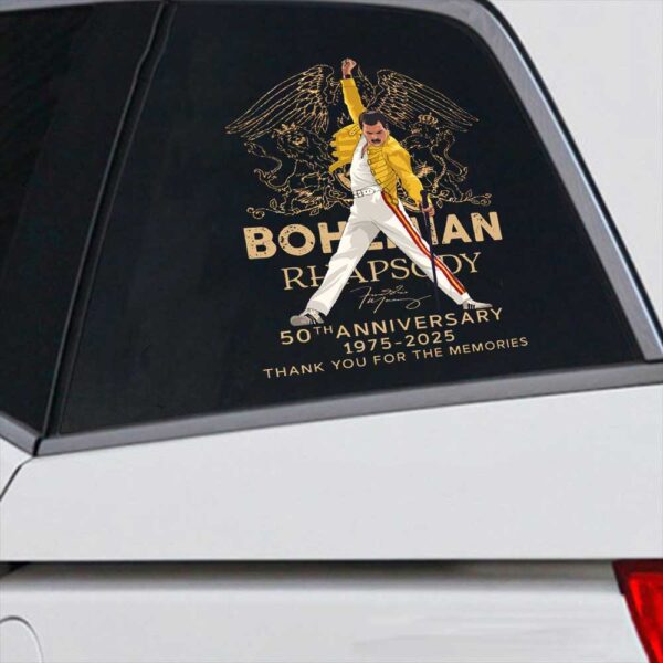 Freddie Mercury 3D Decal – MAITM 10887