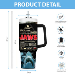 Jaws 40oz Stanley Tumbler - MAITM 10832