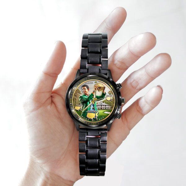 Golf Masters Tournament x Rory McIlroy Black Stainless Steel Watch - MAITM 10732