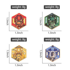 4PCS Harry Potter House Enamel Pins Set – TANTN DROP001