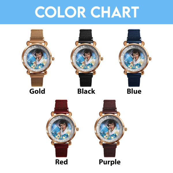 Elvis Presley Mesh Strap Quartz Watch - MAITM 10624
