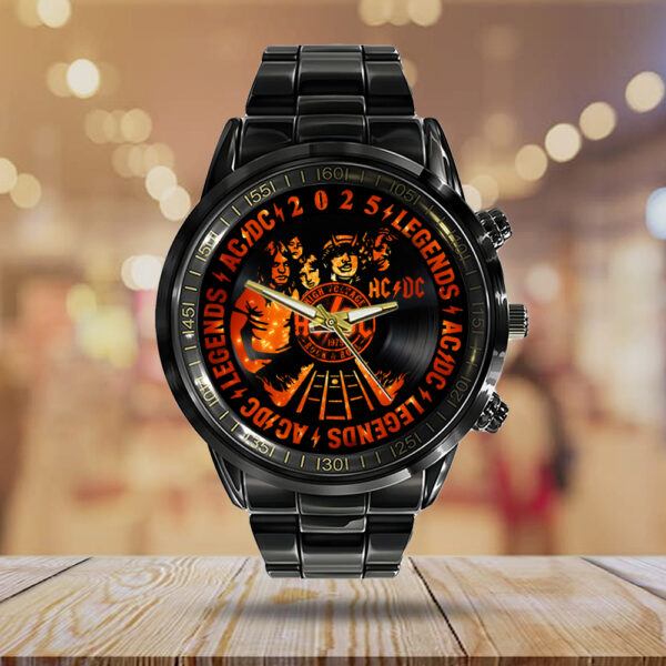 Rock Music Black Stainless Steel Watch - GNE NEW276