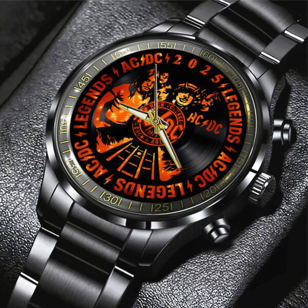 Rock Music Black Stainless Steel Watch - GNE NEW276