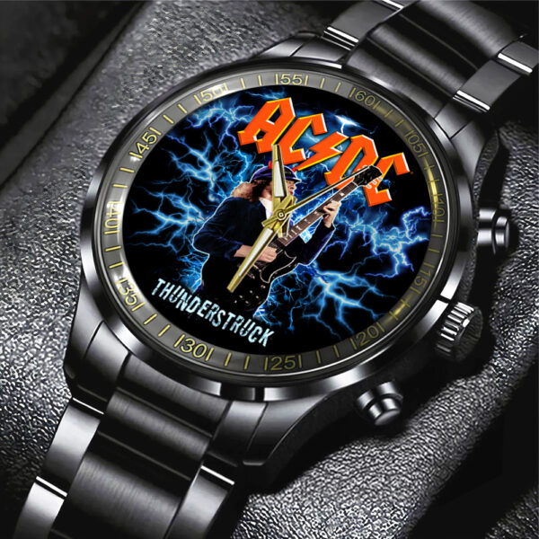 Rock Music Black Stainless Steel Watch - TANTN 12281