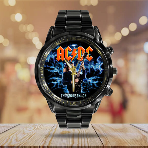 Rock Music Black Stainless Steel Watch - TANTN 12281