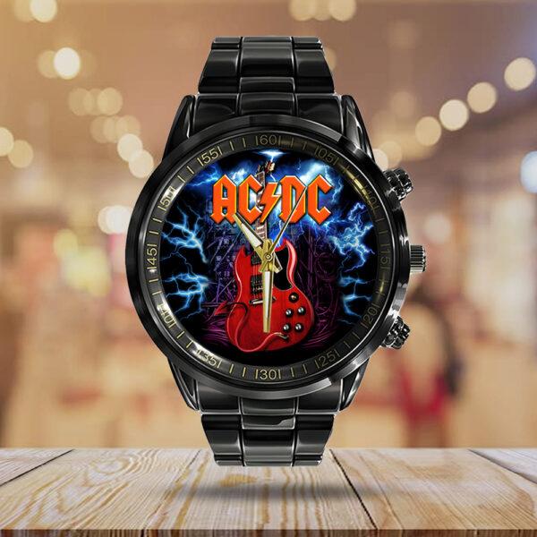 Rock Music Black Stainless Steel Watch - TANTN 12284