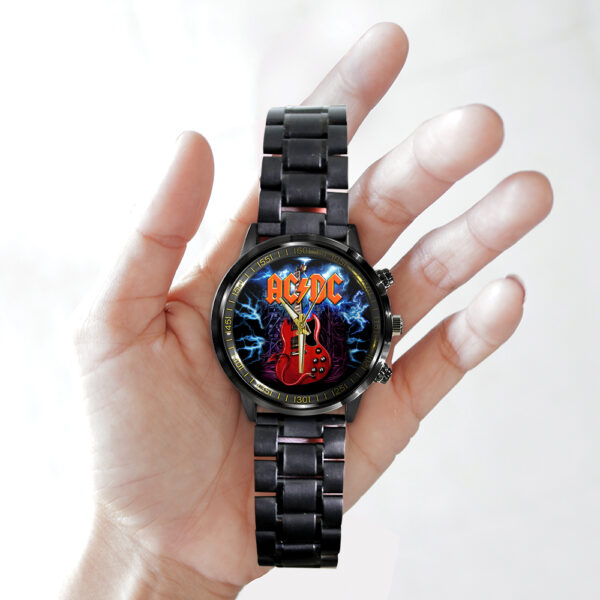 Rock Music Black Stainless Steel Watch - TANTN 12284