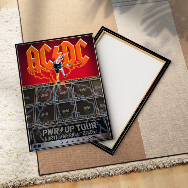 Rock Music Rectangle Canvas With Inner Frame - MAITM 10687