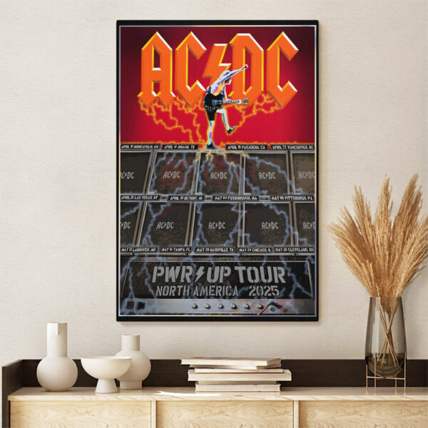 Rock Music Rectangle Canvas With Inner Frame - MAITM 10687