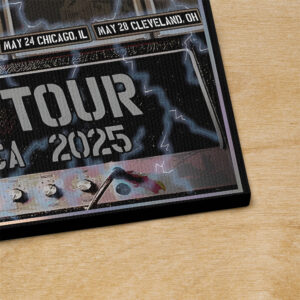 Rock Music Rectangle Canvas With Inner Frame - MAITM 10687