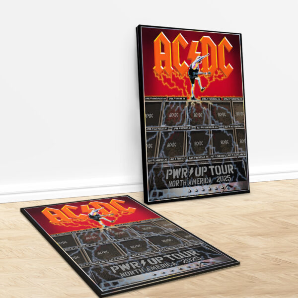 Rock Music Rectangle Canvas With Inner Frame - MAITM 10687