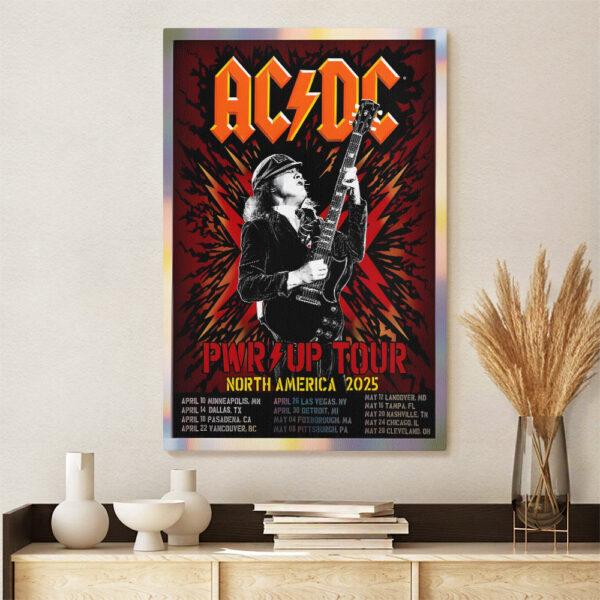 Rock Music Rectangle Canvas With Inner Frame - MAITM 10688