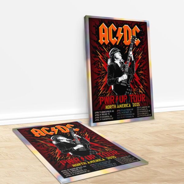 Rock Music Rectangle Canvas With Inner Frame - MAITM 10688