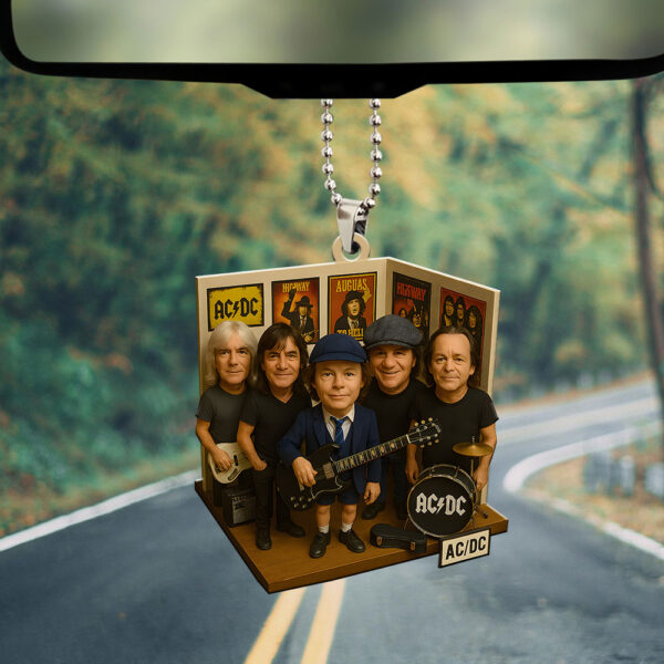 Rock Music Custom Shape 1-sided Acrylic Car Ornament - GNE NEW170