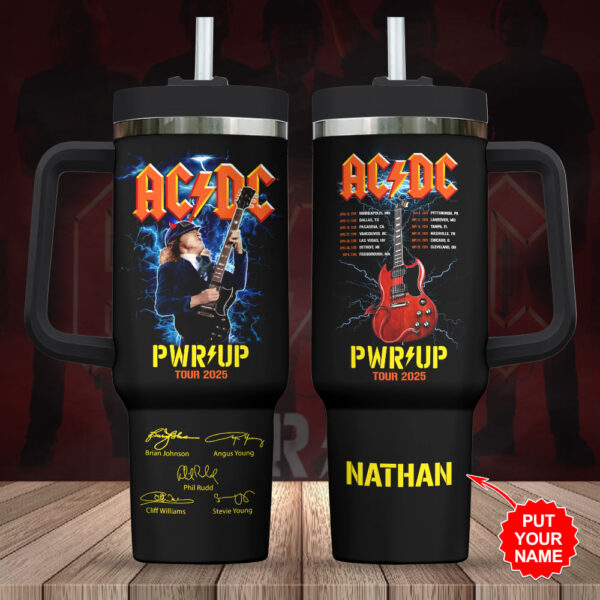 Personalized Rock Music 40oz Stanley Tumbler - HOATT 9970
