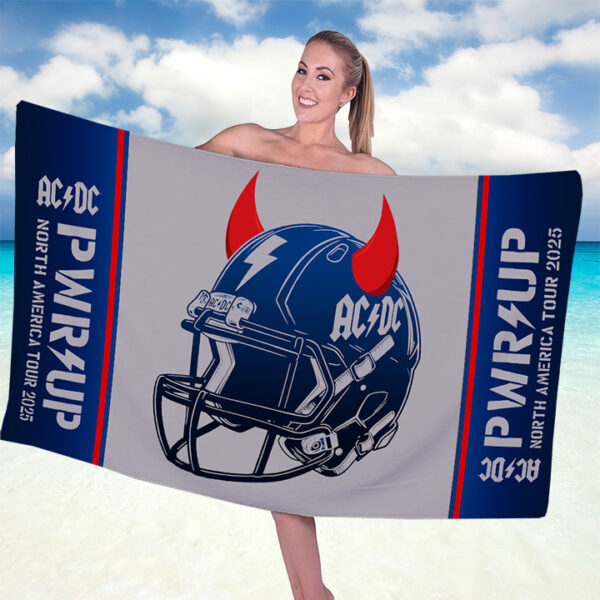 Rock Music Rectangle Beach Towel - TANTN 11989