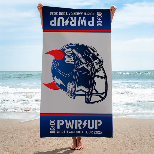 Rock Music Rectangle Beach Towel - TANTN 11989