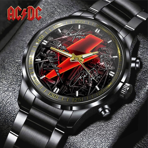 Rock Music Black Stainless Steel Watch - TANTN 12051