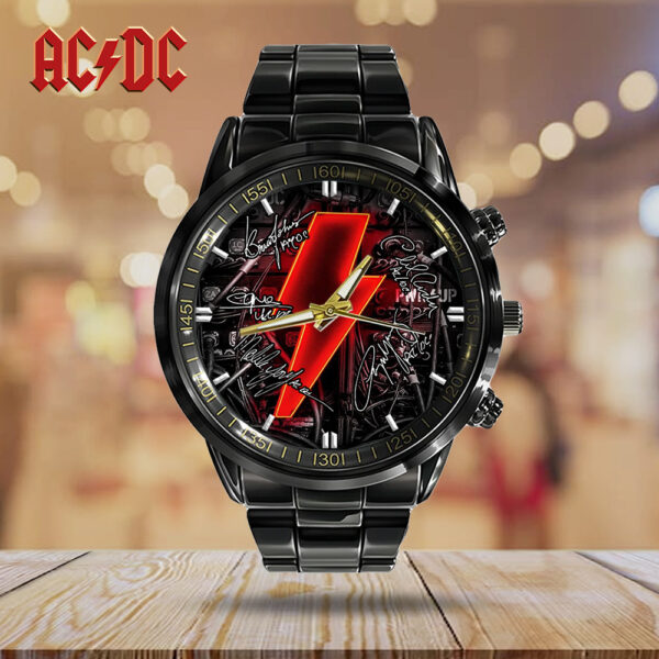 Rock Music Black Stainless Steel Watch - TANTN 12051