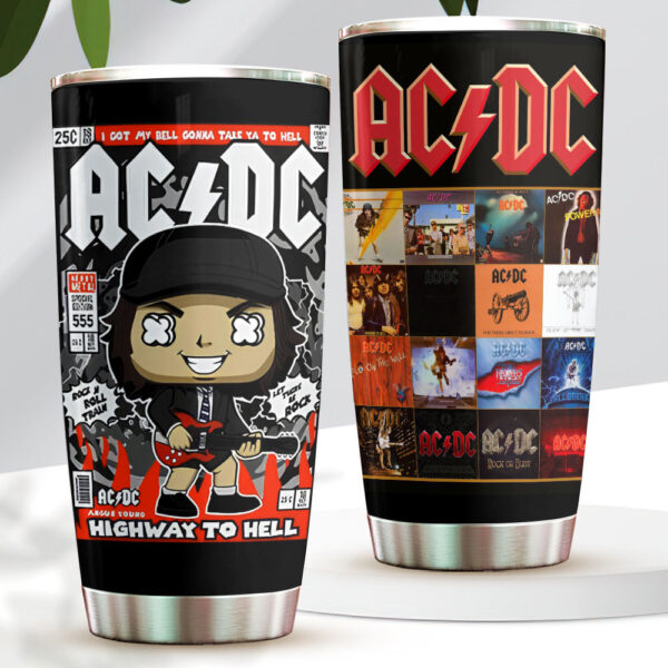 Rock Music Tumbler Cup - GNE 3152