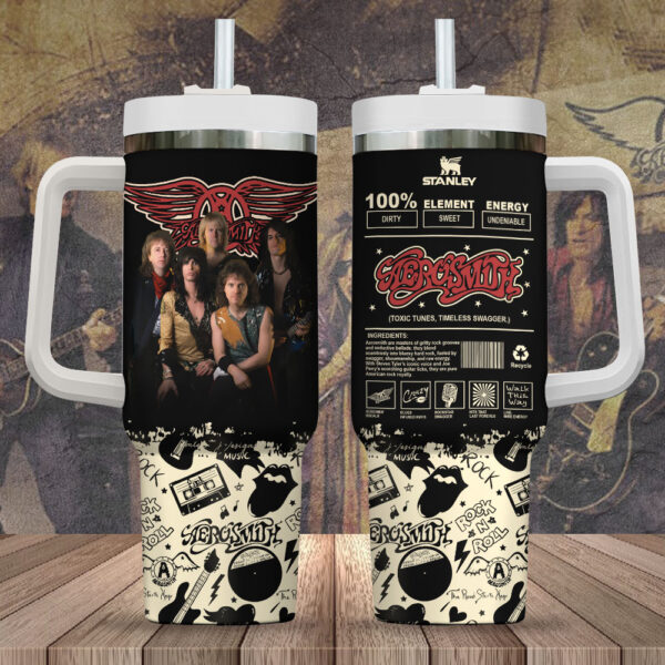 Aerosmith 40oz Stanley Tumbler - TANTN 12090
