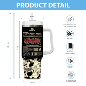 Aerosmith 40oz Stanley Tumbler - TANTN 12090
