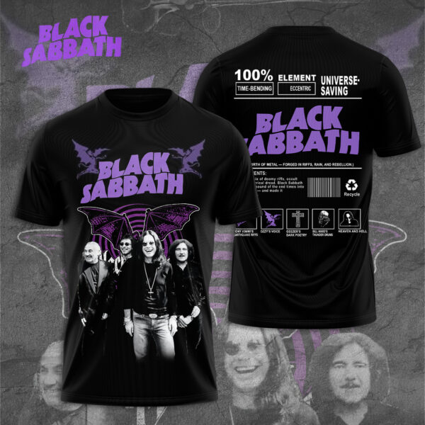 Black Sabbath 3D Apparel – TANTN 12172