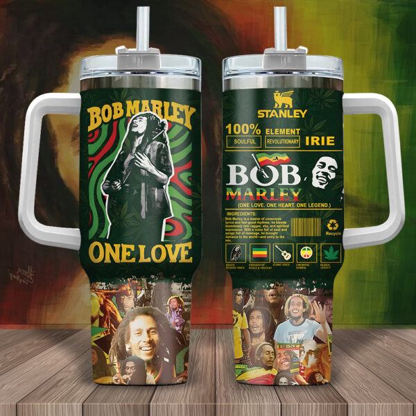 Bob Marley 40oz Stanley Tumbler - HOATT 10078