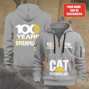 Personalized Caterpillar 2D Quarter Zip Hoodie - TANTN 12290
