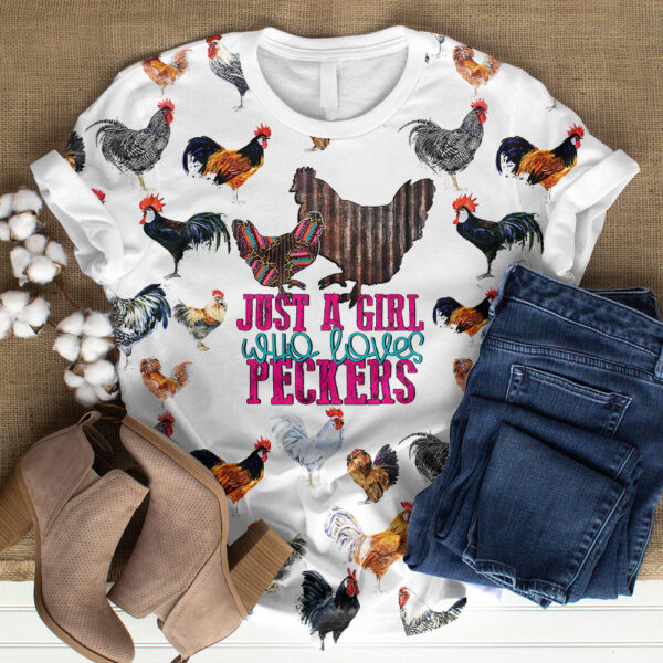 Chicken 3D T-Shirt - VANDH 4412