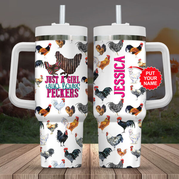 Personalized Chicken 40oz Stanley Tumbler - VANDH 4413